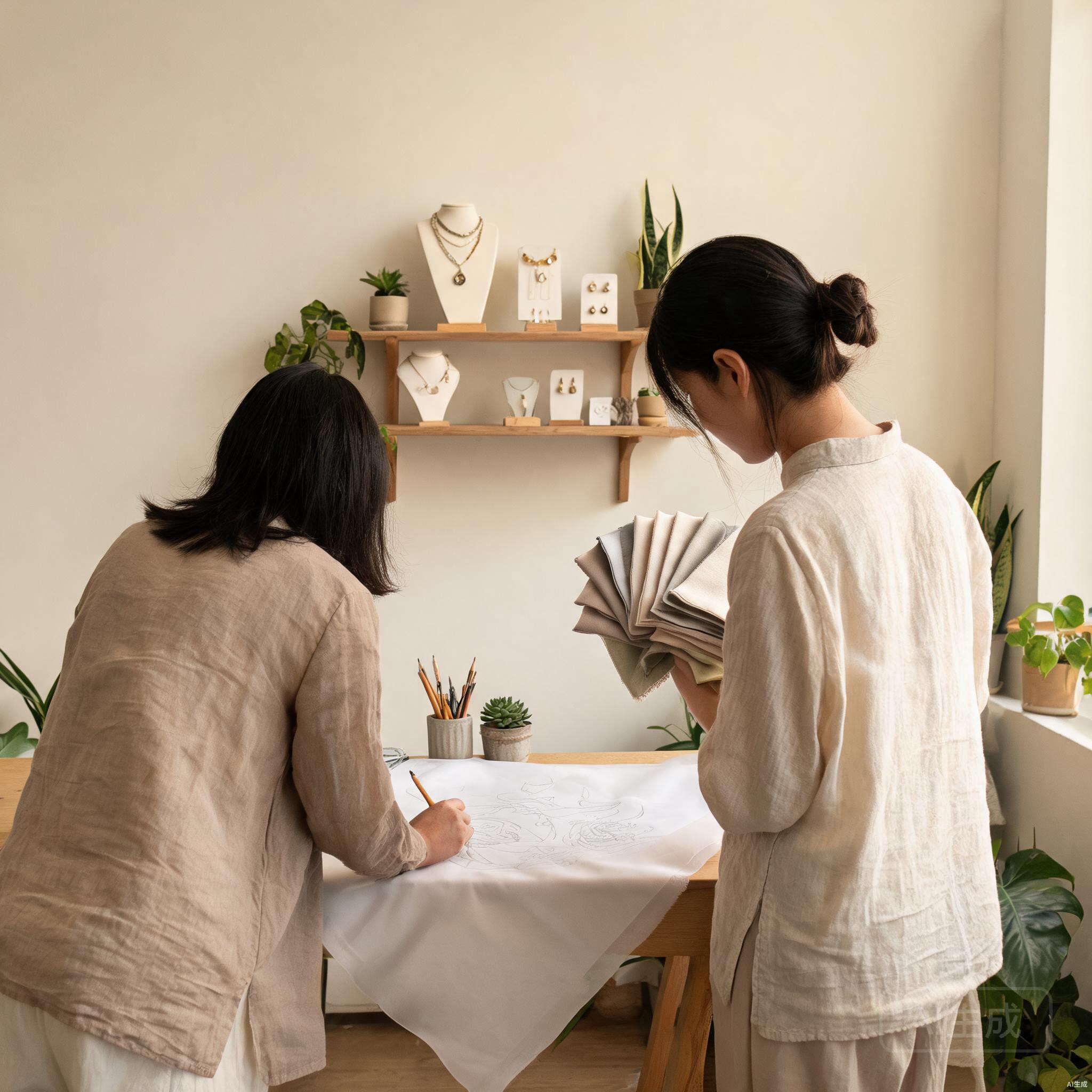 今见工作室 — 两位创作者